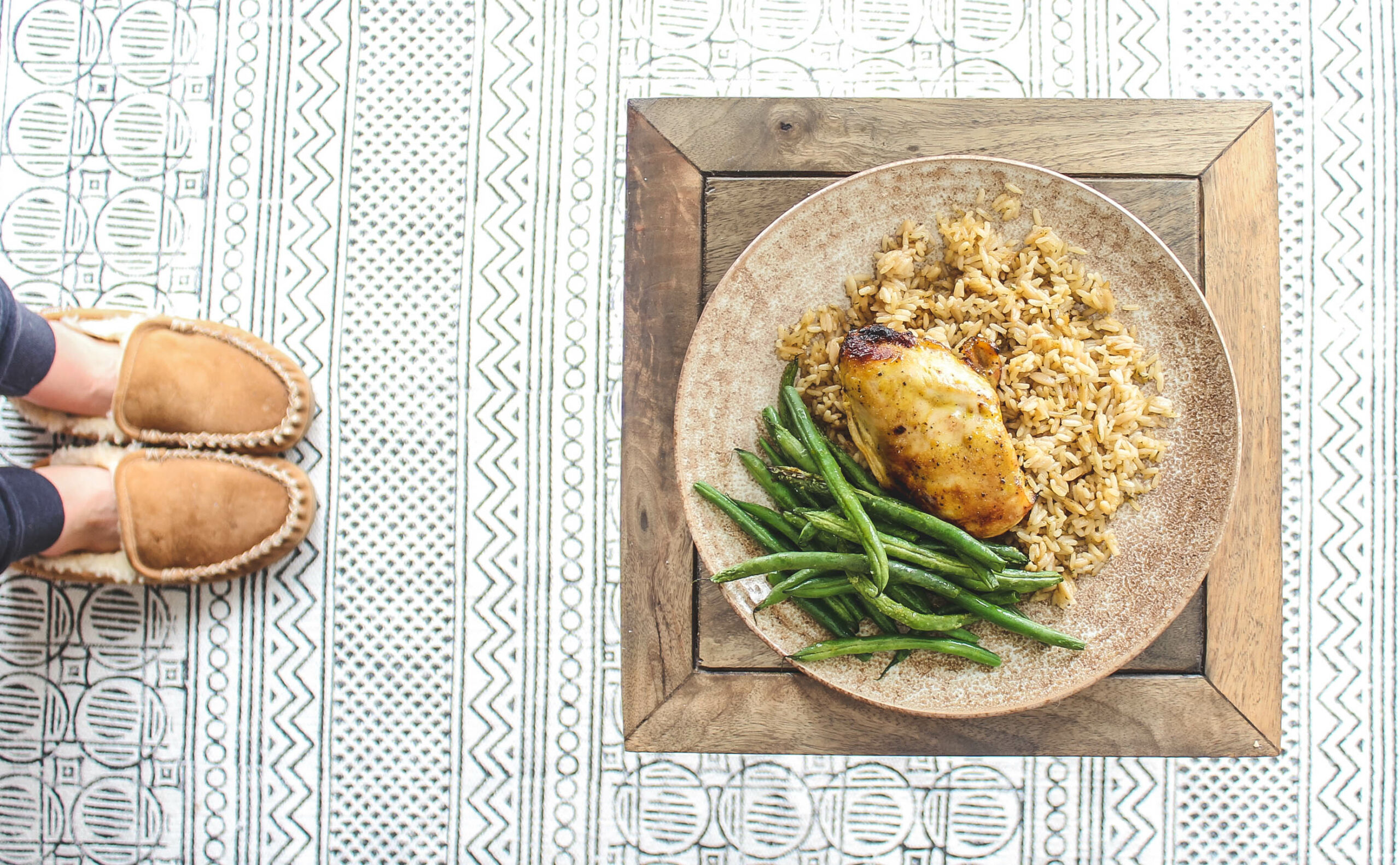 Honey Dijon Chicken with Rice Pilaf Feeding The Frasers