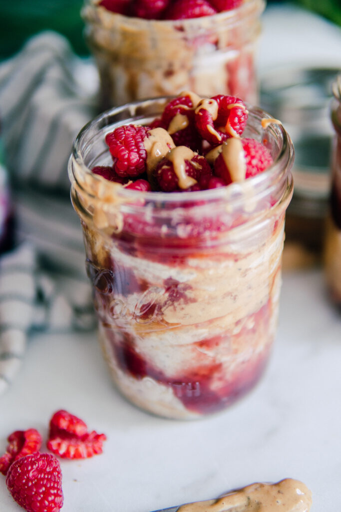 PB&J Overnight Oats Recipe